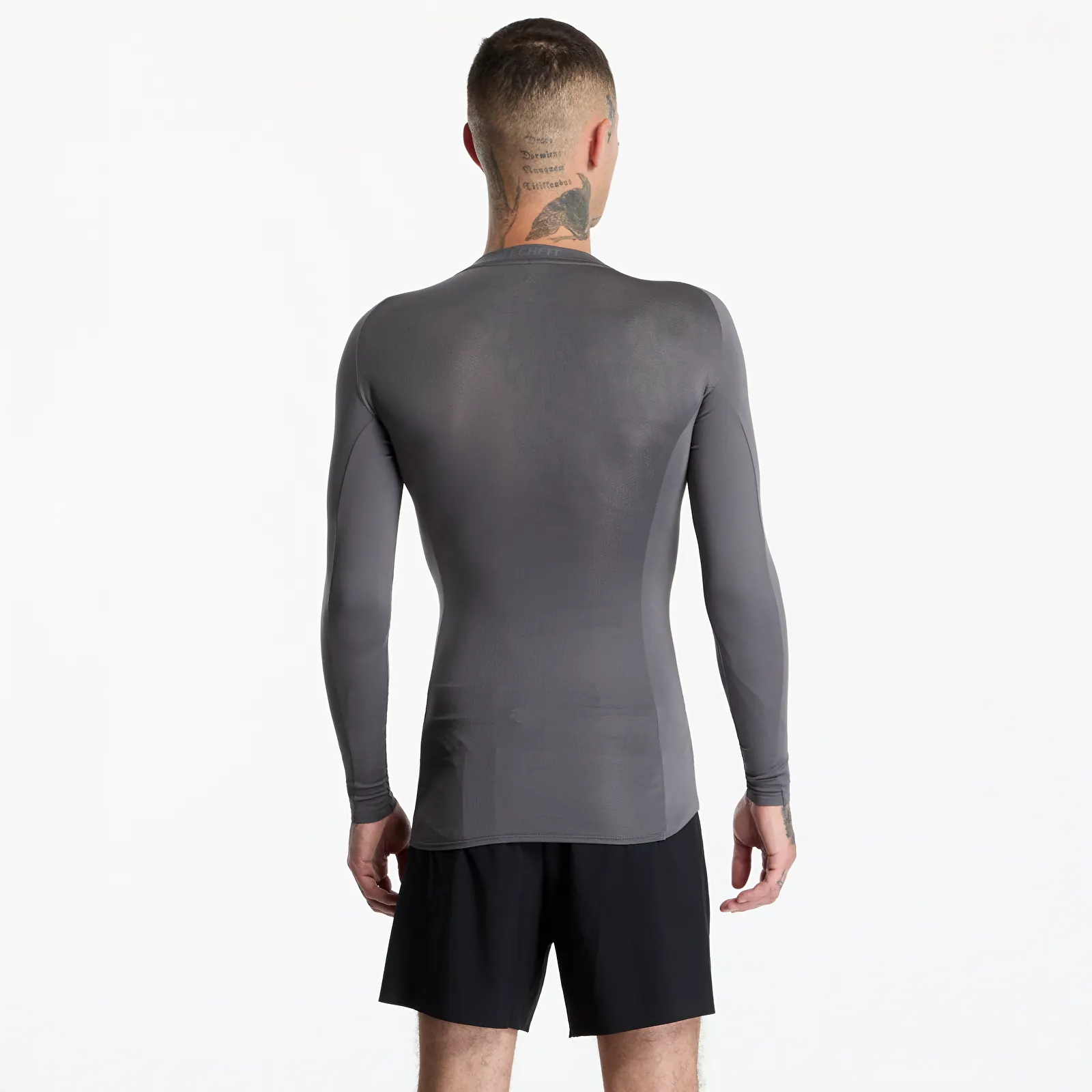 Moške majice  adidas x entire studios Techfit Training Long sleeve Granite