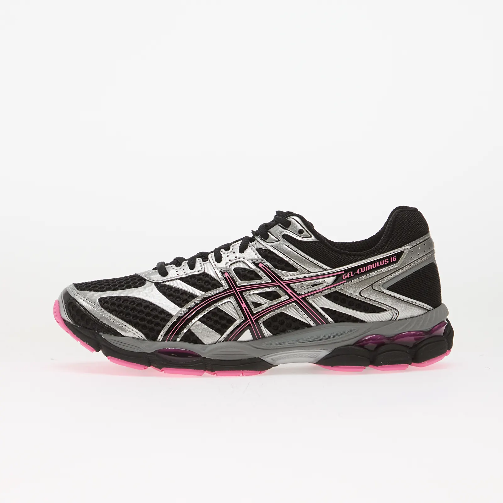 Herenschoenen Asics Gel-Cumulus 16 Black/ Dragon Fruit