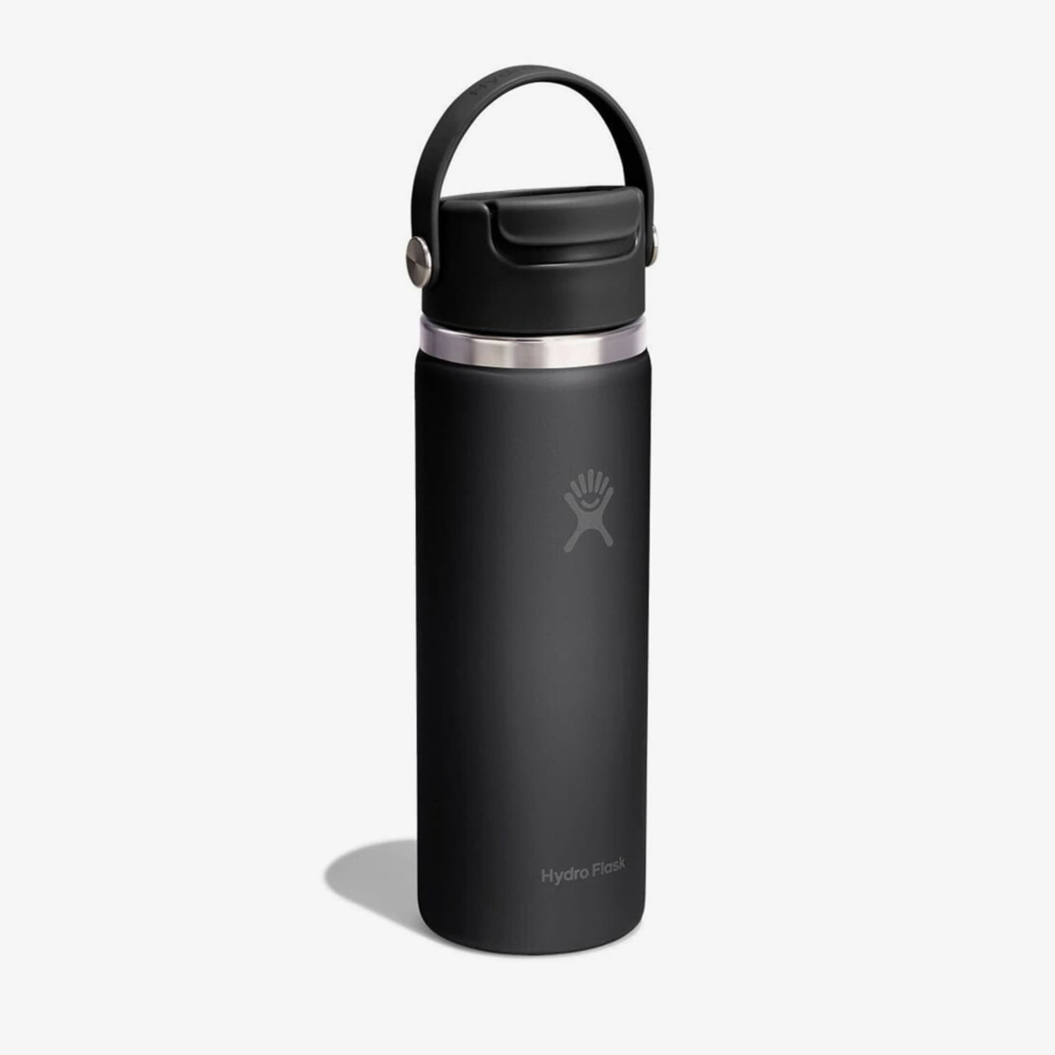 Láhve na pití Hydro Flask 591 ml Travel Mug Flip Sip Cap Black