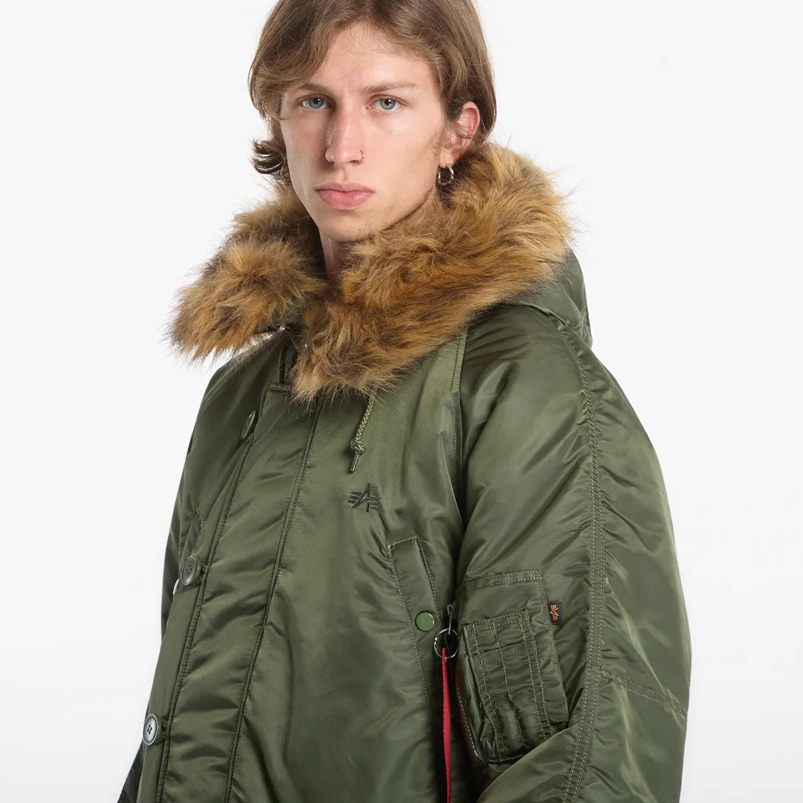 Men's jackets Alpha Industries N-3B Heritage Sage-Green