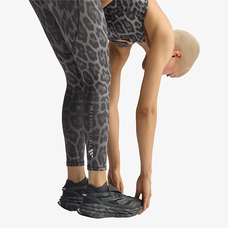 Legíny adidas by Stella McCartney Training 7/8 Leggings Printed Dove Grey/ Carbon