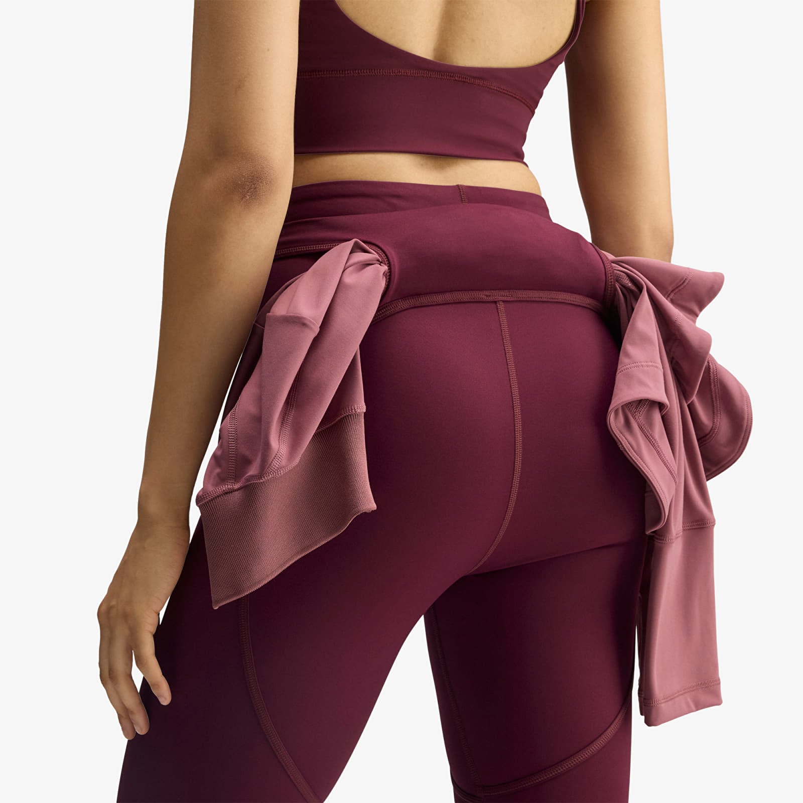 Women's Leggings adidas by Stella McCartney Training Full Length Leggings Maroon