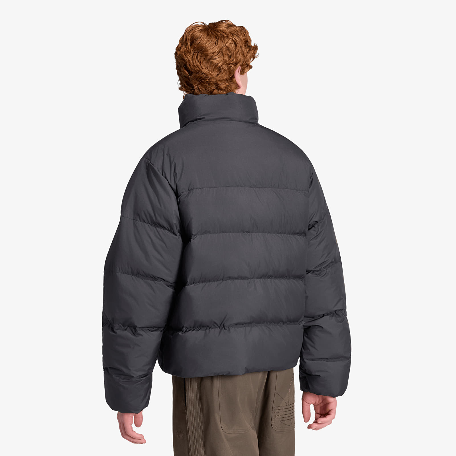 Puffer jackets adidas Stand Collar Regen Jacket Black