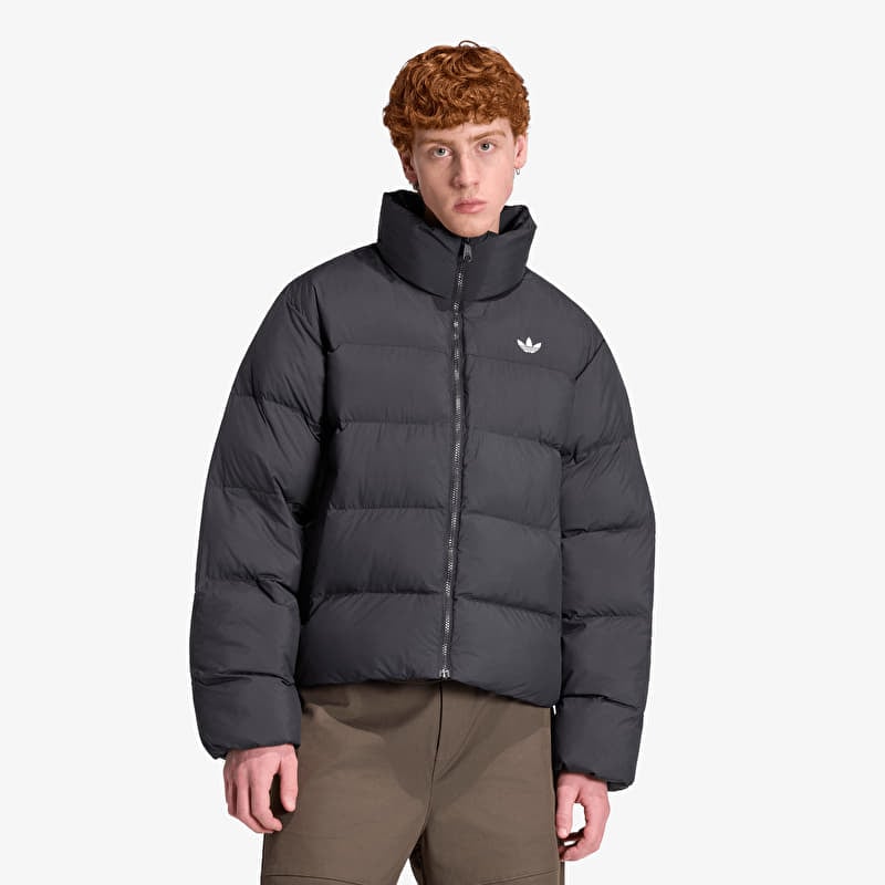 Kurtka puchowa adidas Stand Collar Regen Jacket Black