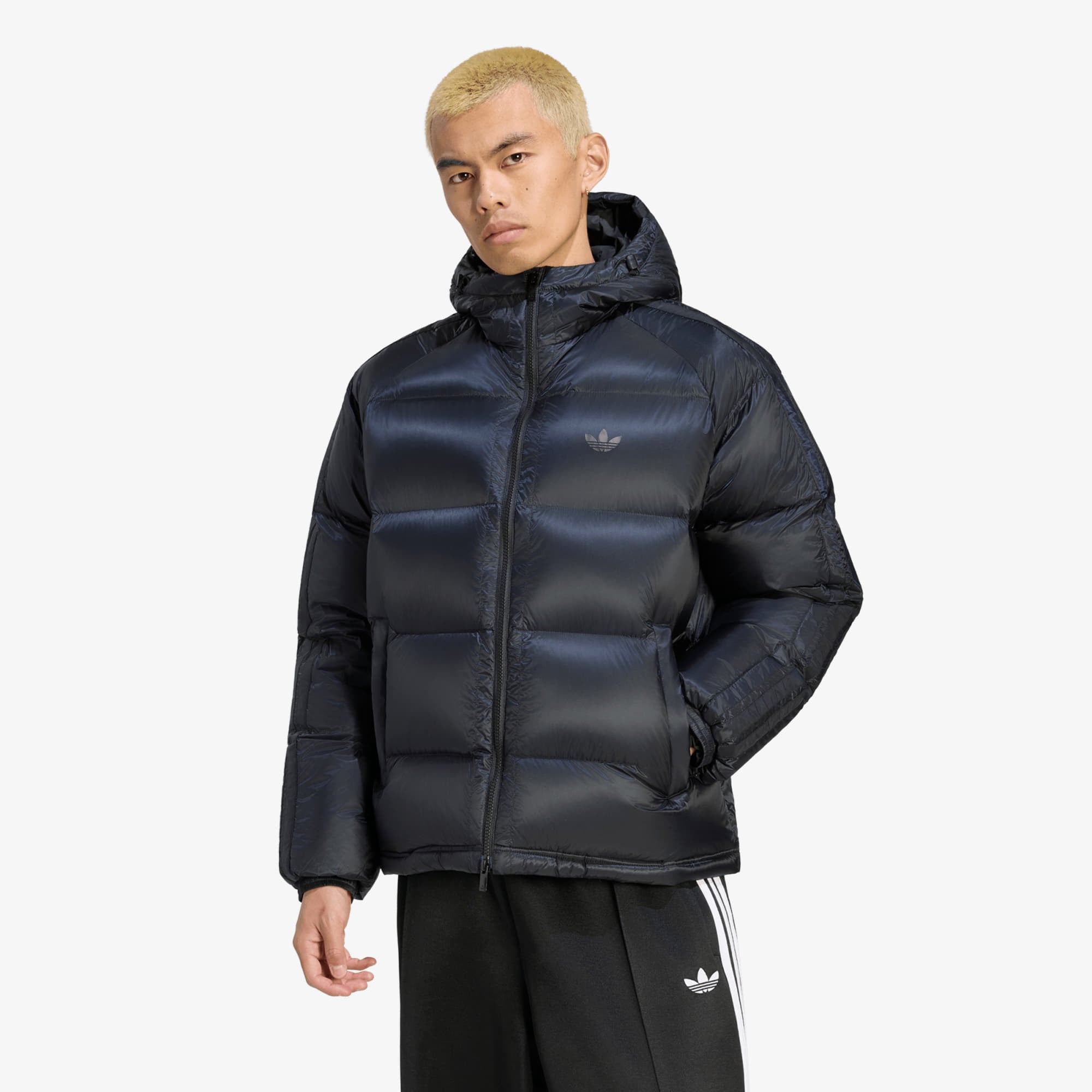 Пухено яке adidas Pertex 3-STRIPES Down Regen Jacket Black XL