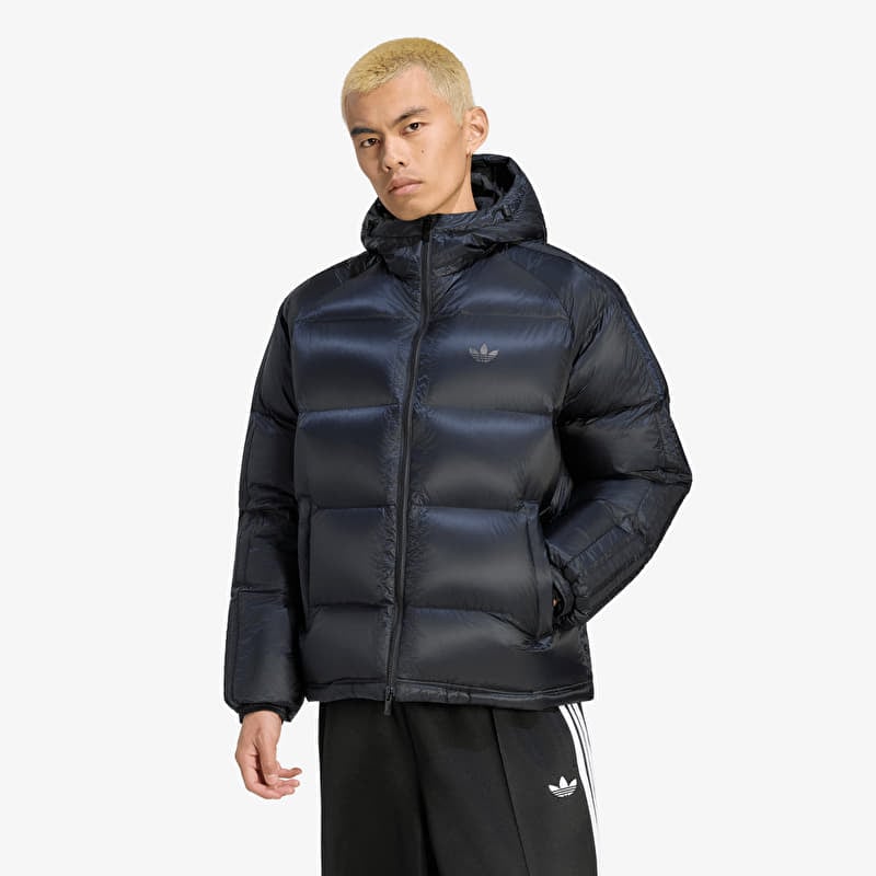 adidas Pertex 3-STRIPES Down Regen Jacket Black