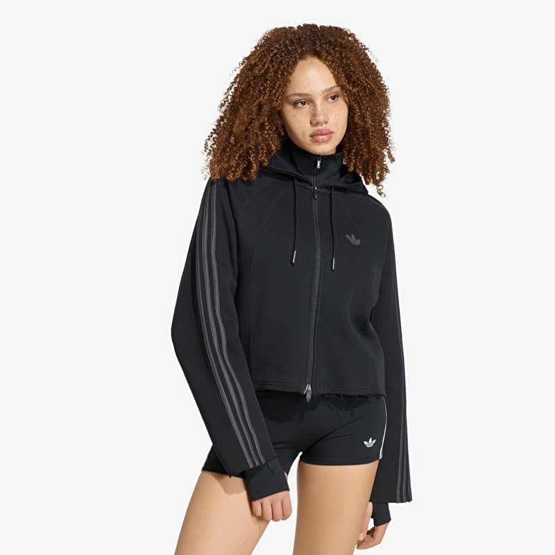 Sweatshirt adidas SST 2.0 Cropped Hoodie Black/ Utility Black