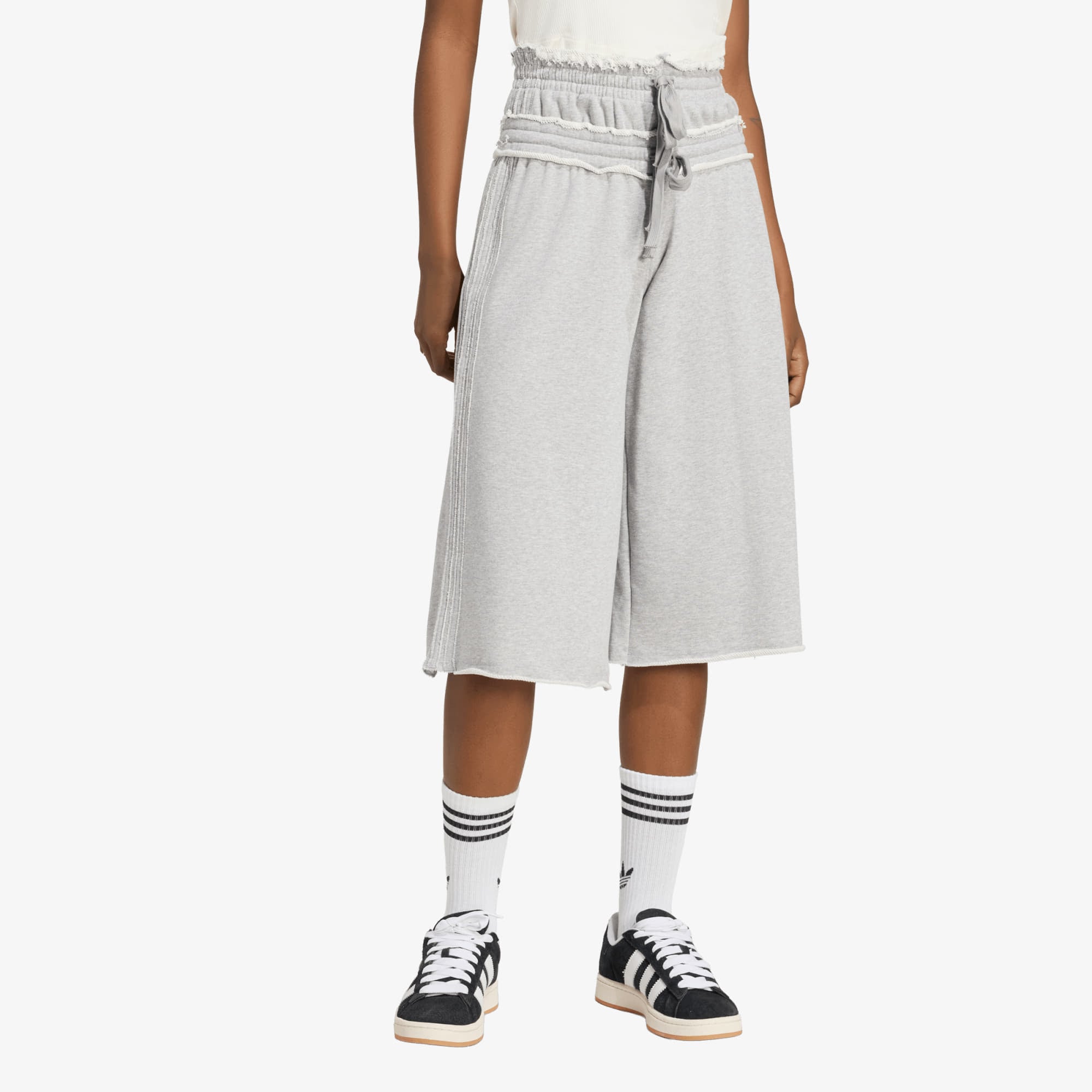 Къси панталони adidas Winterized Double Shorts Medium Grey Heather XS