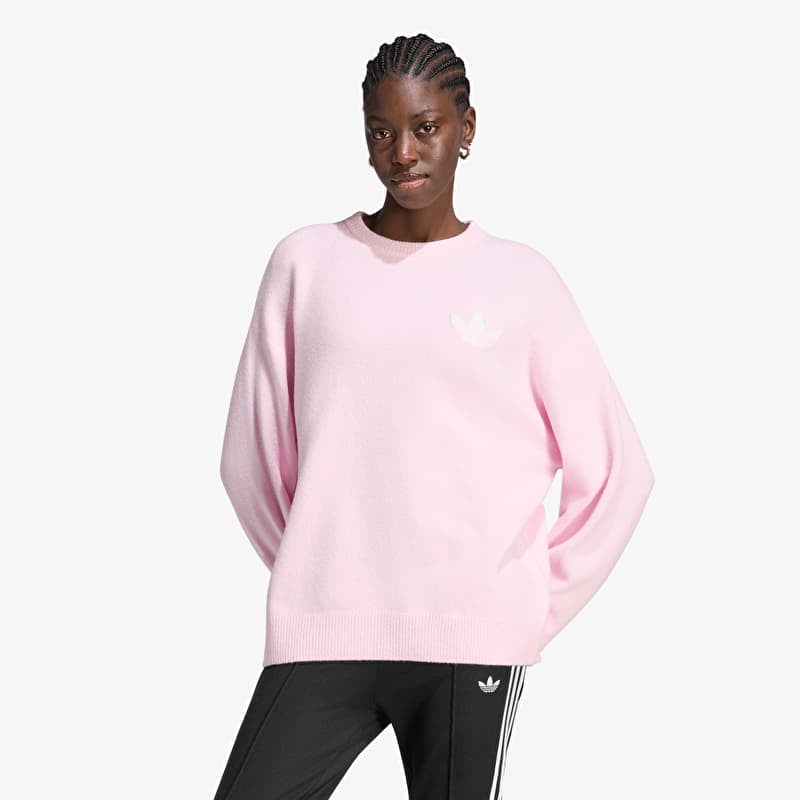 Sweter adidas Originals Athl Dept Knitted Sweater Clear Pink