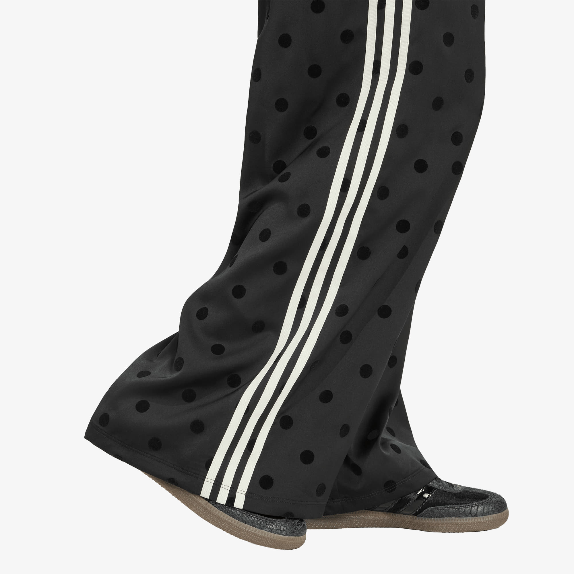 Παντελόνια adidas Satin Polka Dots Wide Leg Pant Black S