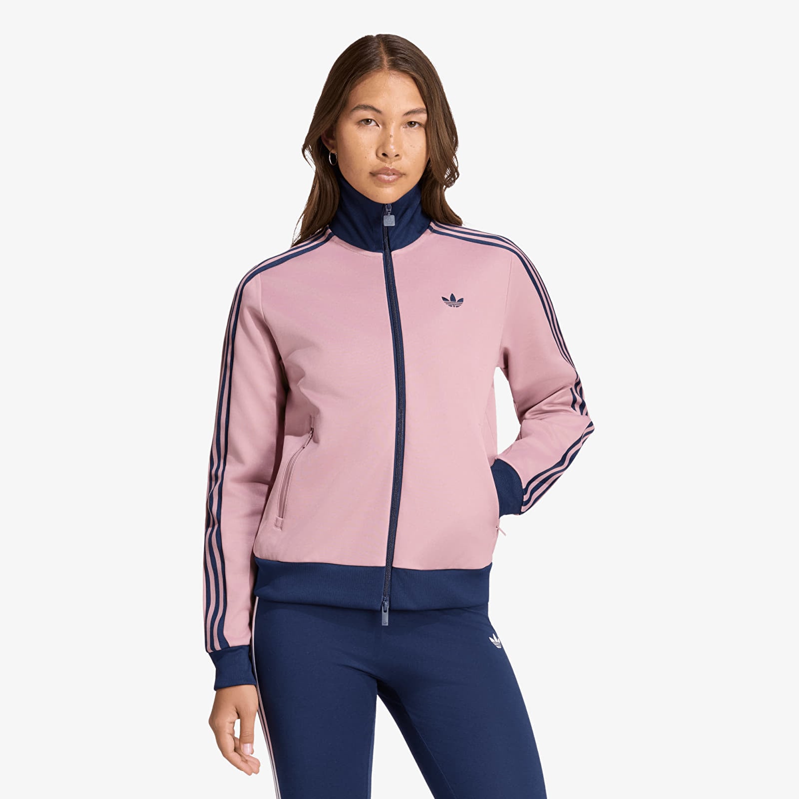 Jackets adidas Beckenbauer Track Top Magic Mauve/ Night Indigo