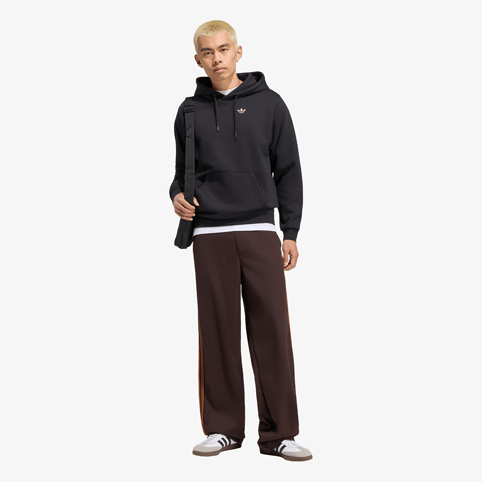 Men's trousers adidas Firebird Tailored Trousers Aurora Coffee