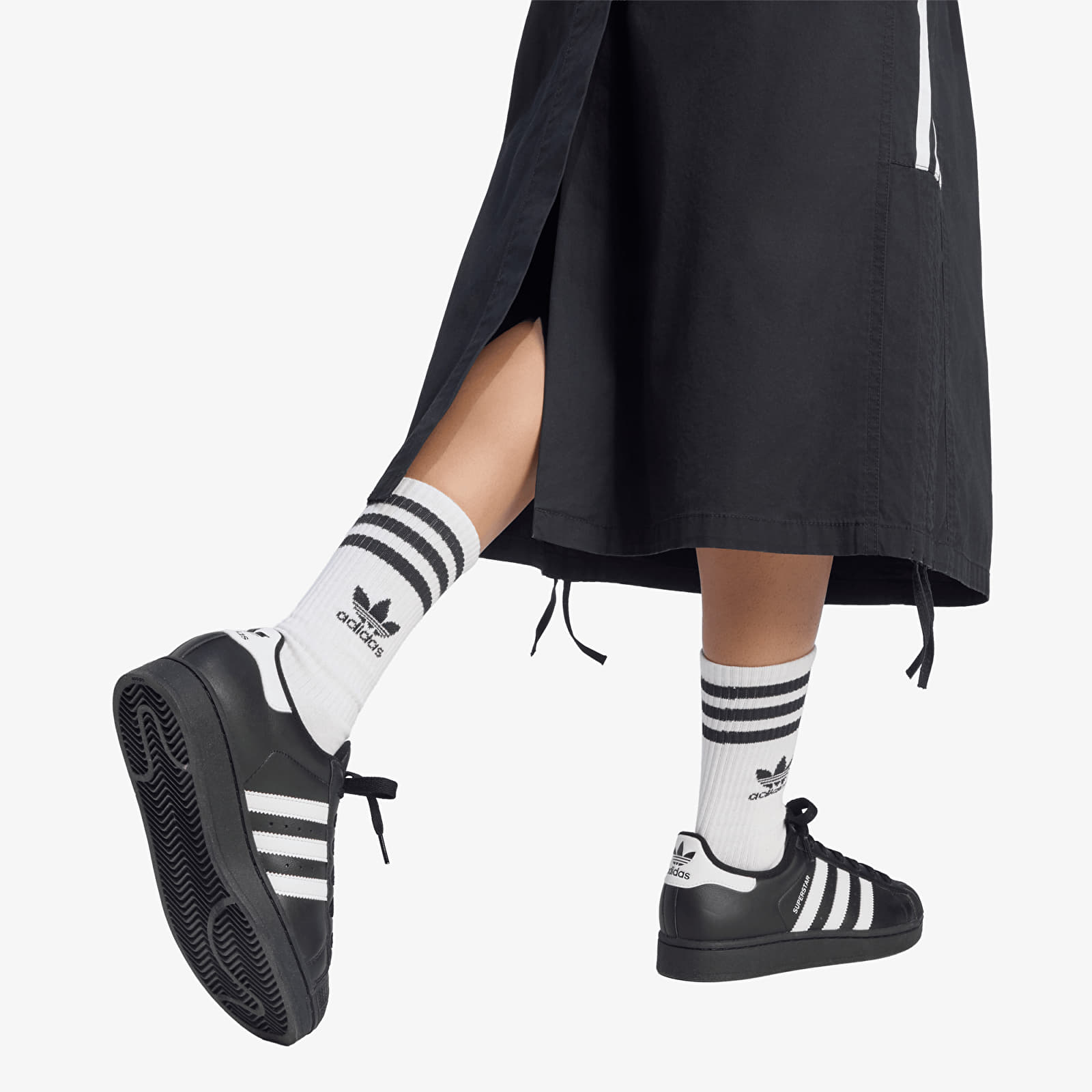 Rokken voor vrouwen adidas Parachute Skirt Black