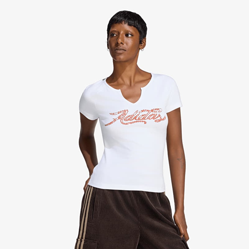 T-shirt adidas Graphic Slim T-Shirt White