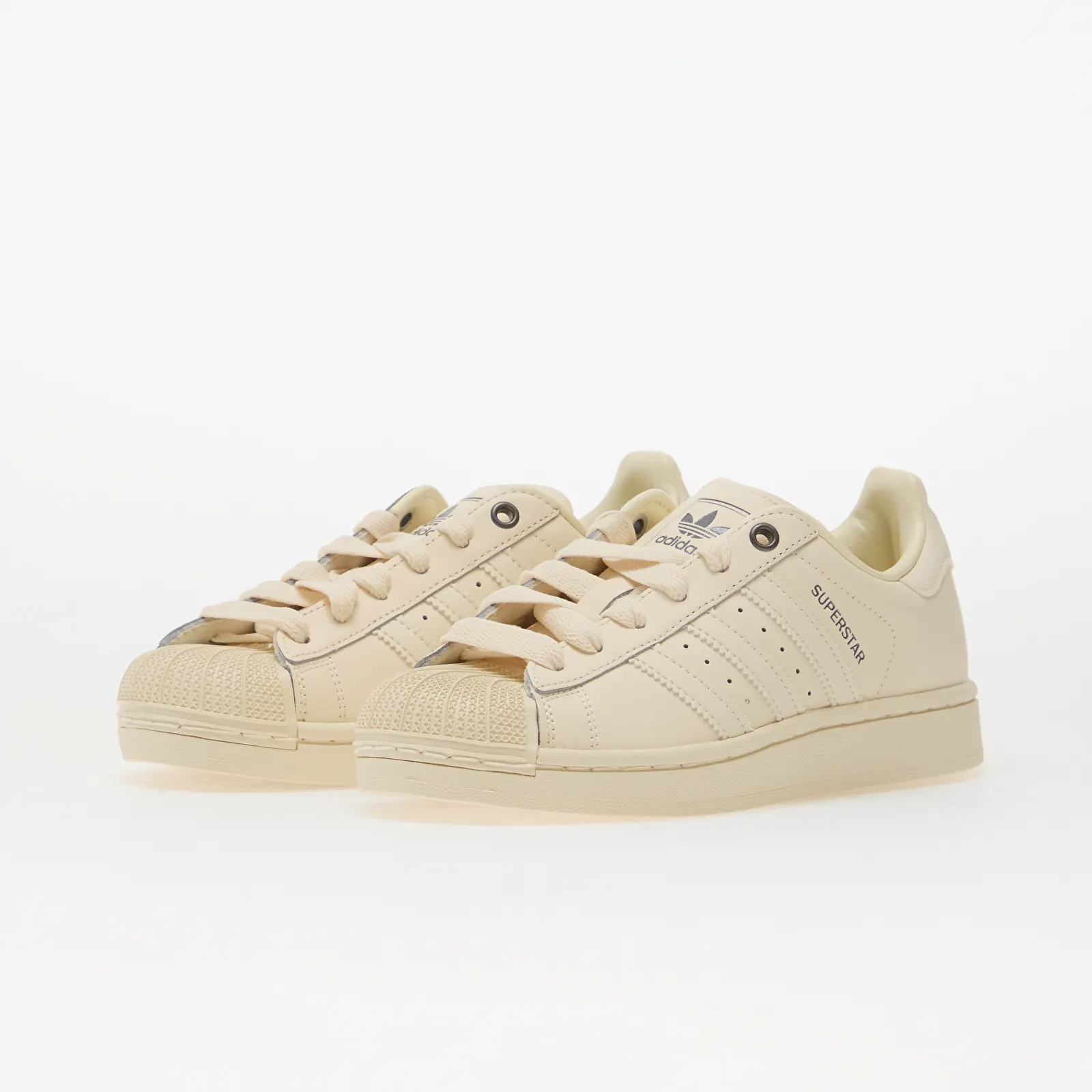 Turnschuhe und Schuhe für Männer adidas Superstar II Kids Cream White/ Cream White/ Iron Metallic