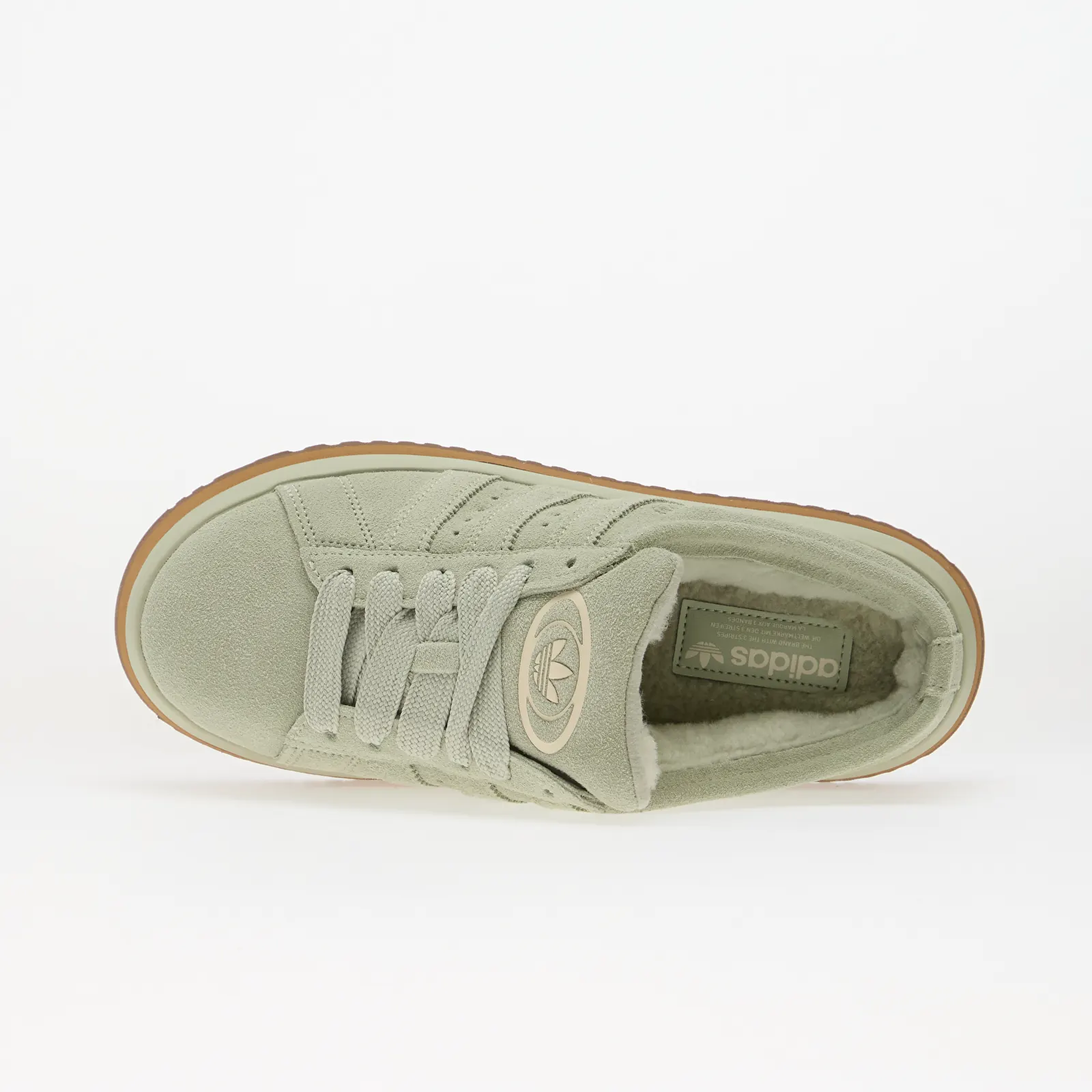 Scarpe donna adidas Campus 00s Winter Low Halo Green/ Halo Green/ GUM4