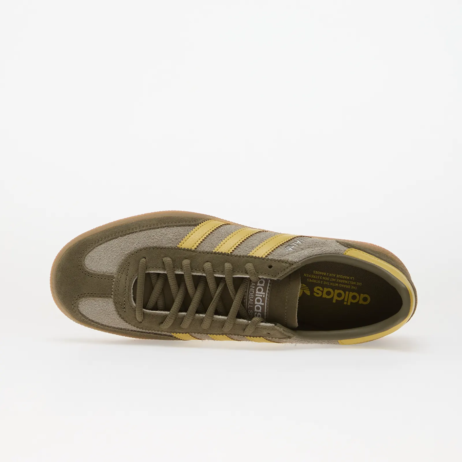 Scarpe uomo adidas Handball Spezial Olive Strata/ Pyrite/ GUM4