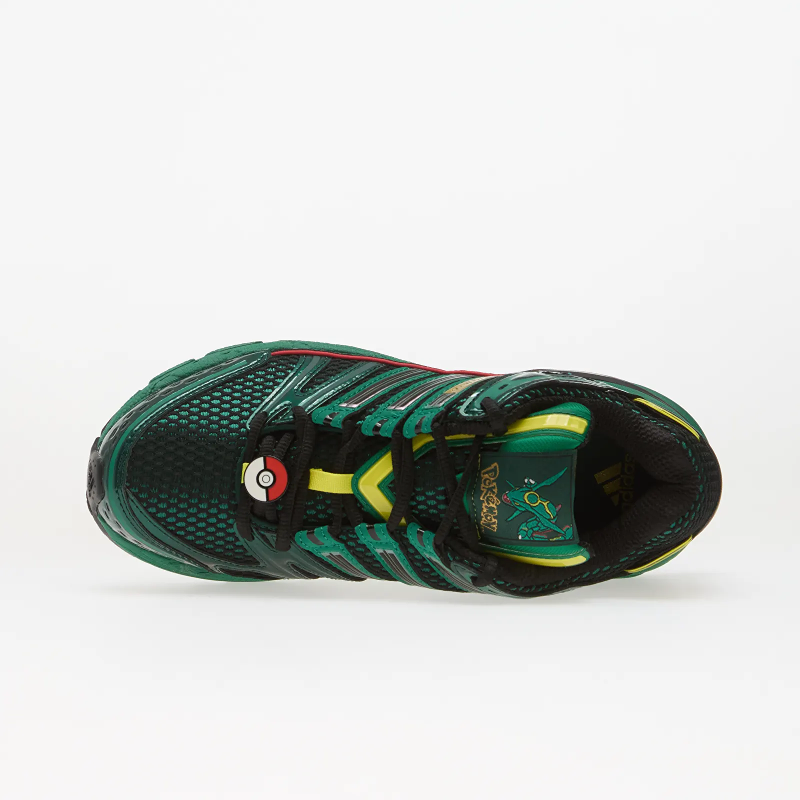 Ténis e sapatos para homem adidas x Pokemon Adistar Control 5 (Rayquaza) Core Black/ Collegiate Green/ Core Black
