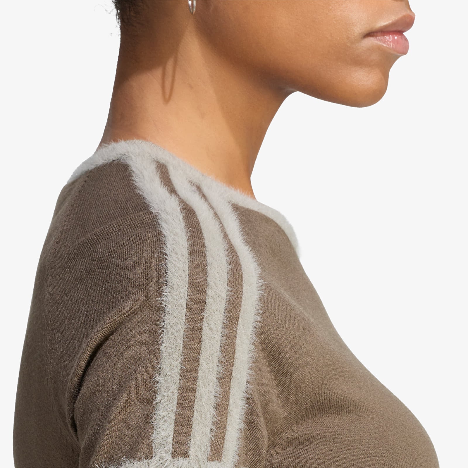 T-shirts adidas Knitted T-Shirt Branch/ Silver Pebble