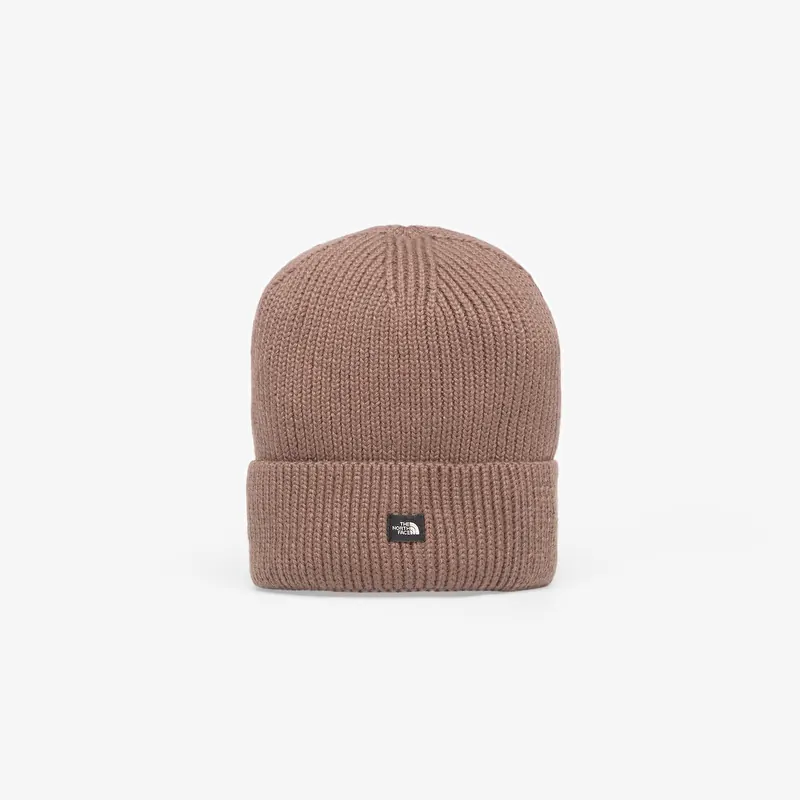 Шапка The North Face TNF Mini Logo Box Beanie Smokey Brown