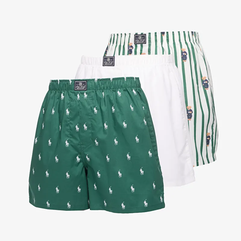 Boxers Ralph Lauren Polo Open Boxer 3-Pack White