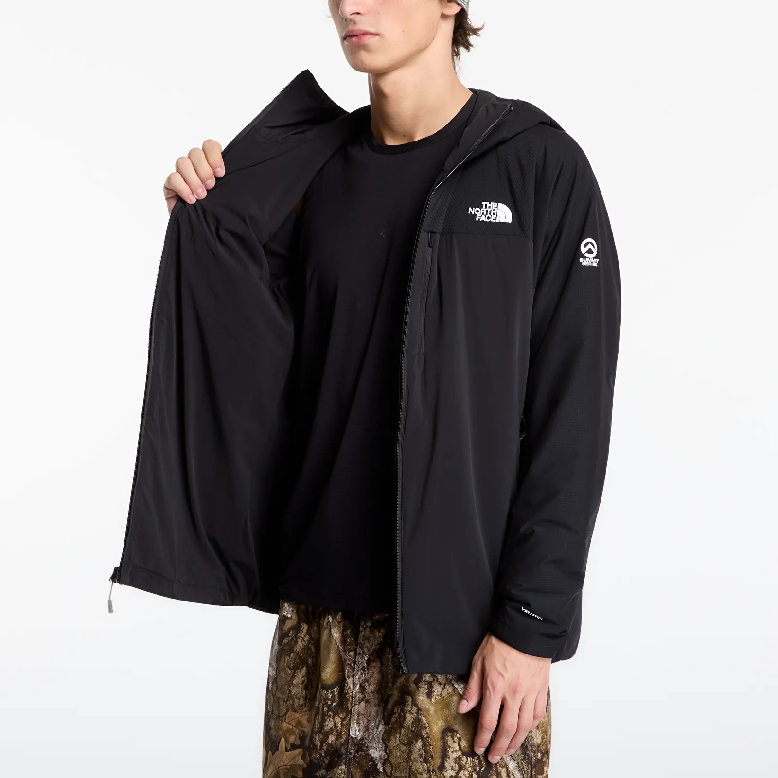 Pánske mikiny The North Face Summit Casaval Hoodie TNF Black