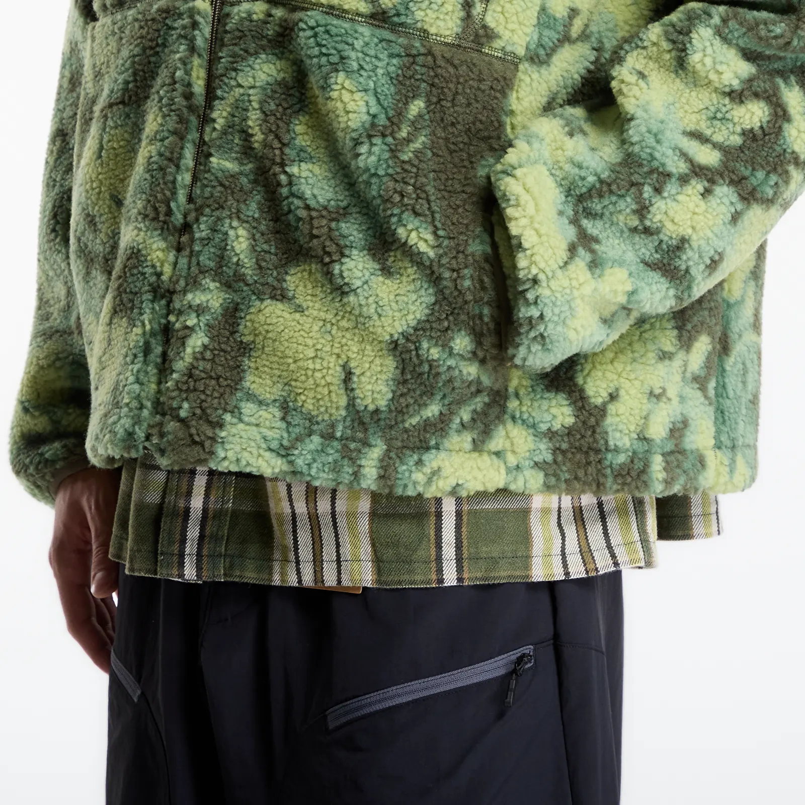 Men's jackets The North Face Extreme Pile 2 FZ Jacket New Taupe Green