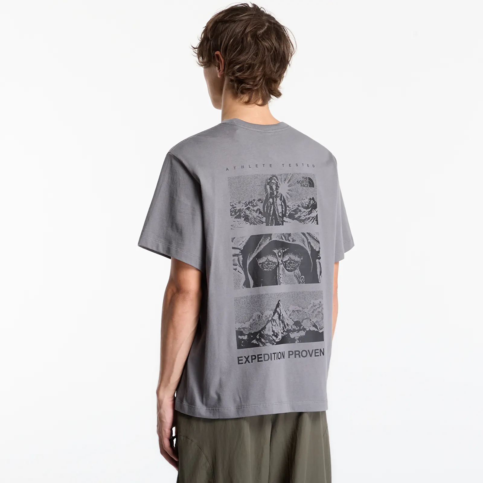 Men's T-shirts The North Face 60th Anniversary 2 SS Tee UNISEX Smoked Pearl