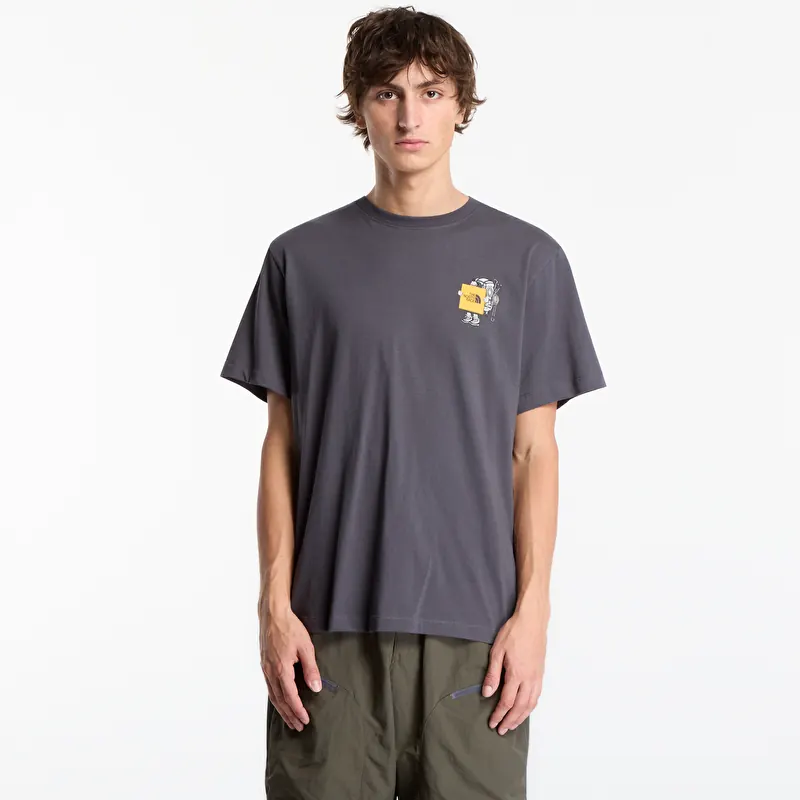 T-Shirt The North Face Gear Up Get Out Relaxed SS Tee UNISEX Anthracite