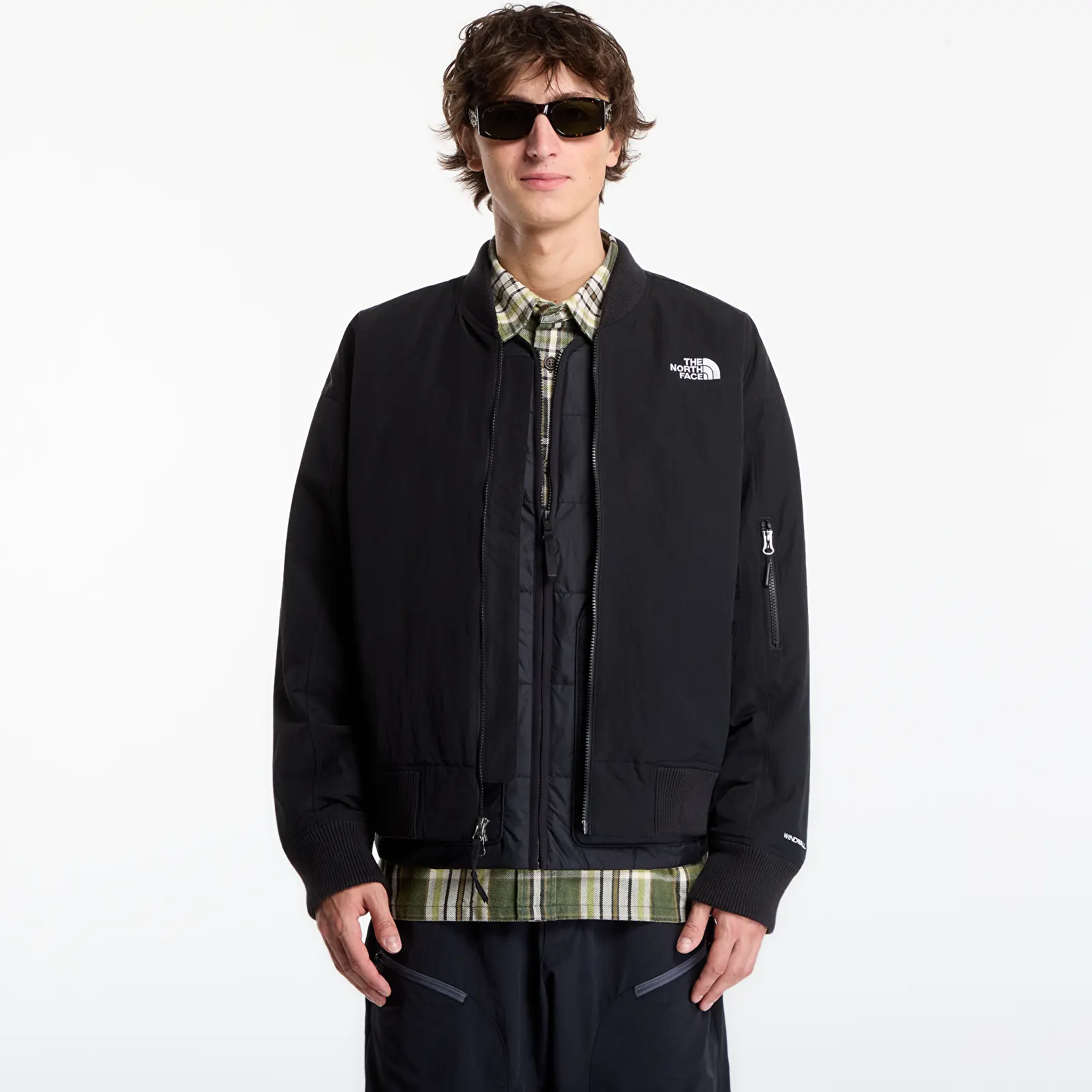 Casacos de homem The North Face TNF Energy Bomber Jacket TNF Black