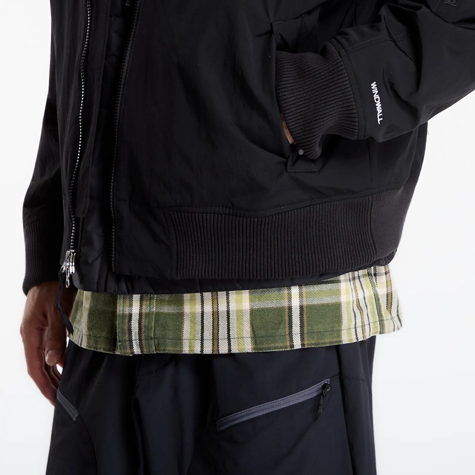 Casacos de homem The North Face TNF Energy Bomber Jacket TNF Black