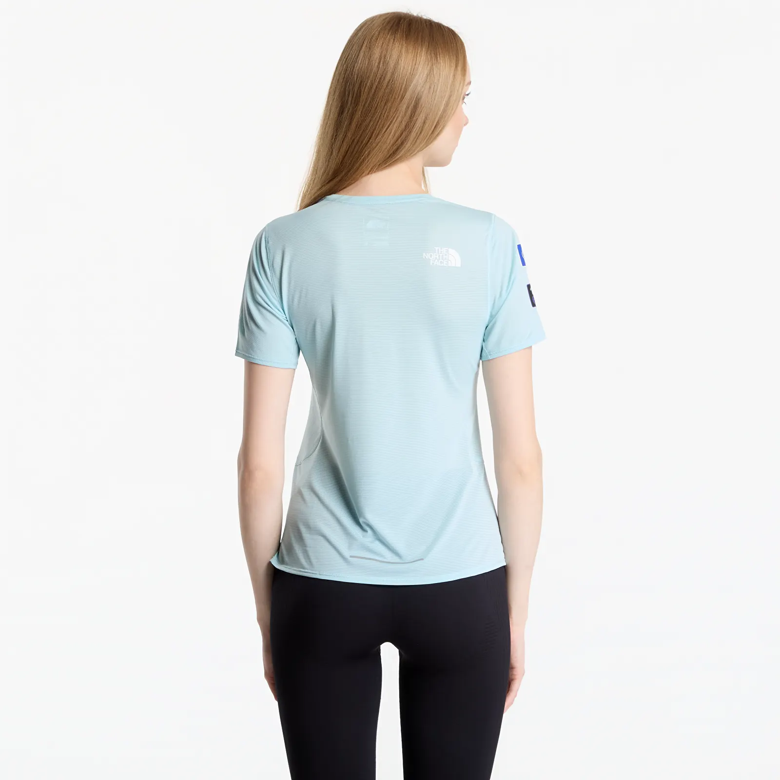 Γυναικεία μπλουζάκια The North Face Summit High Trail SS Tee Canal Blue