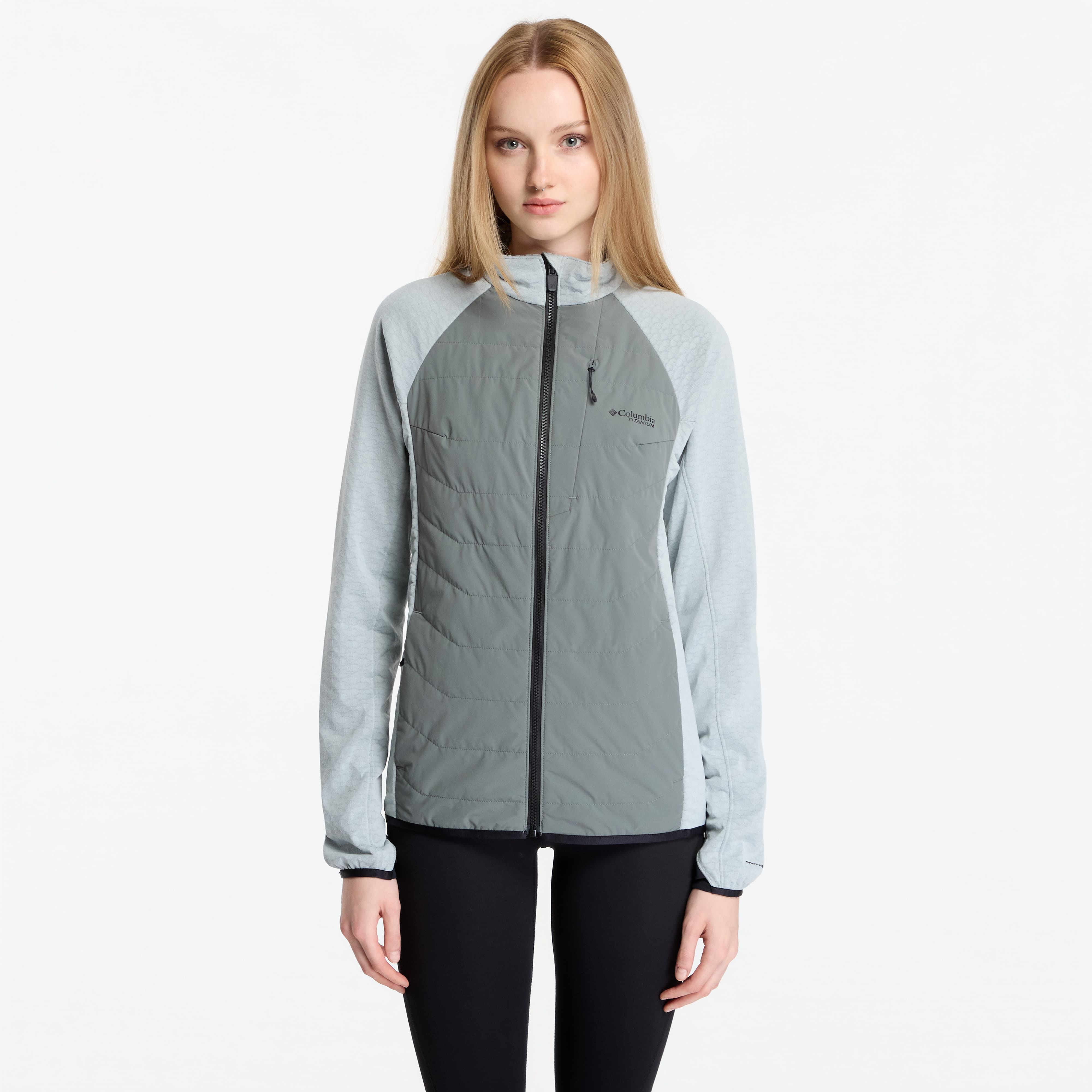 Суитшърт Columbia Arctic Crest™ II Hybrid Full Zip Sedona Sage, Tea Light L