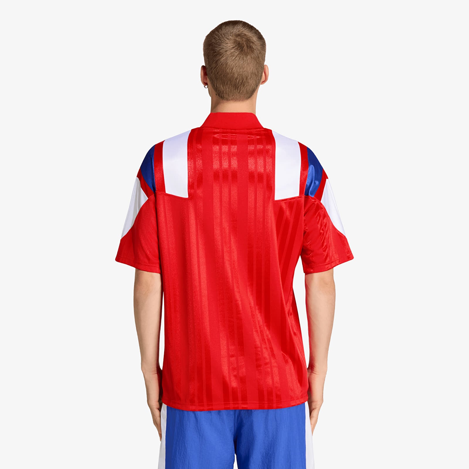 Men's Jerseys adidas FC Bayern Muenchen EQT Jersey UNISEX Red/ White/ Semi Lucid Blue