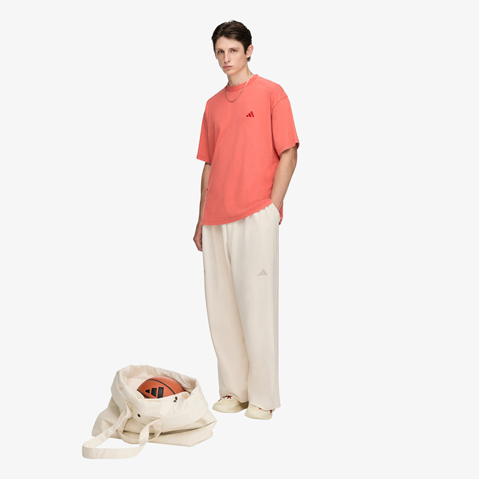 Men's T-shirts adidas x Tyrrell Winston T-Shirt Better Scarlet