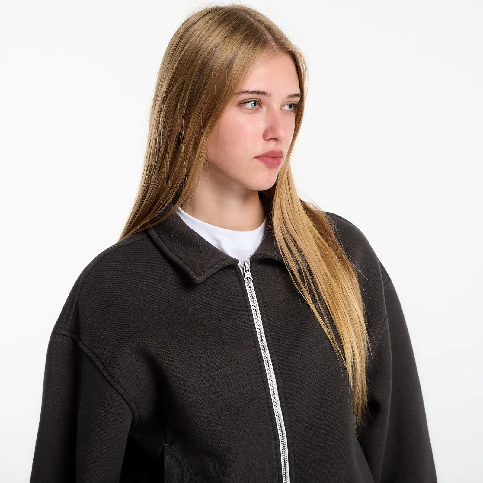 Женские худи Vans Alanna Fleece Jacket Faded Black