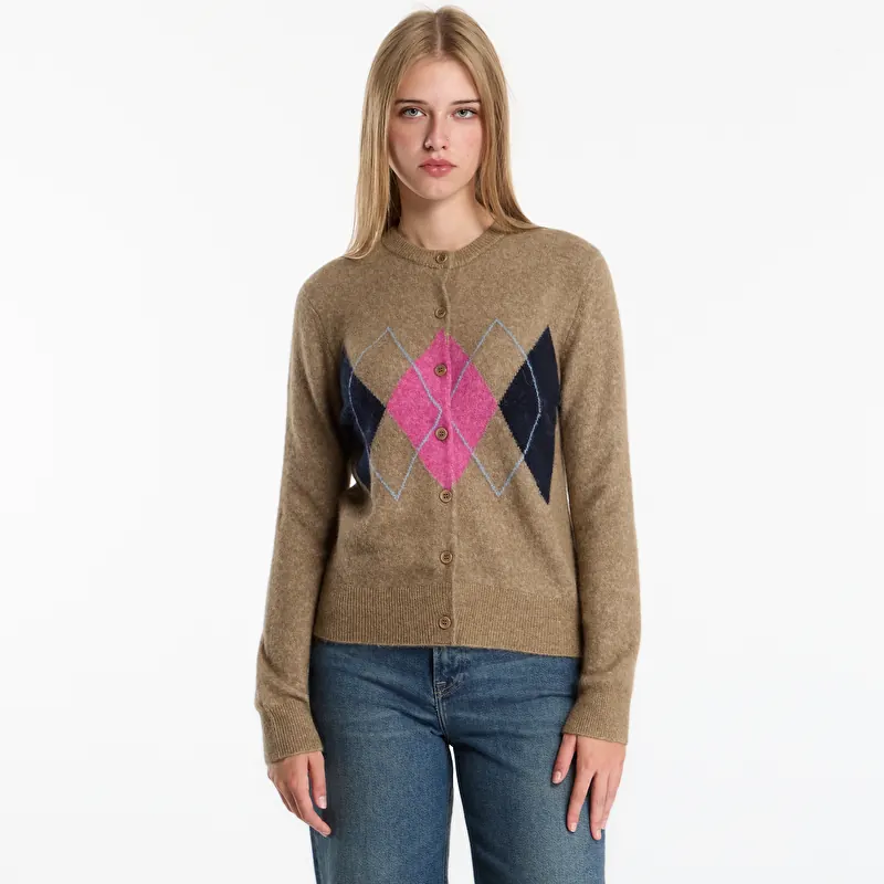 Samsøe Samsøe Sanor Short Cardigan Lead Gray