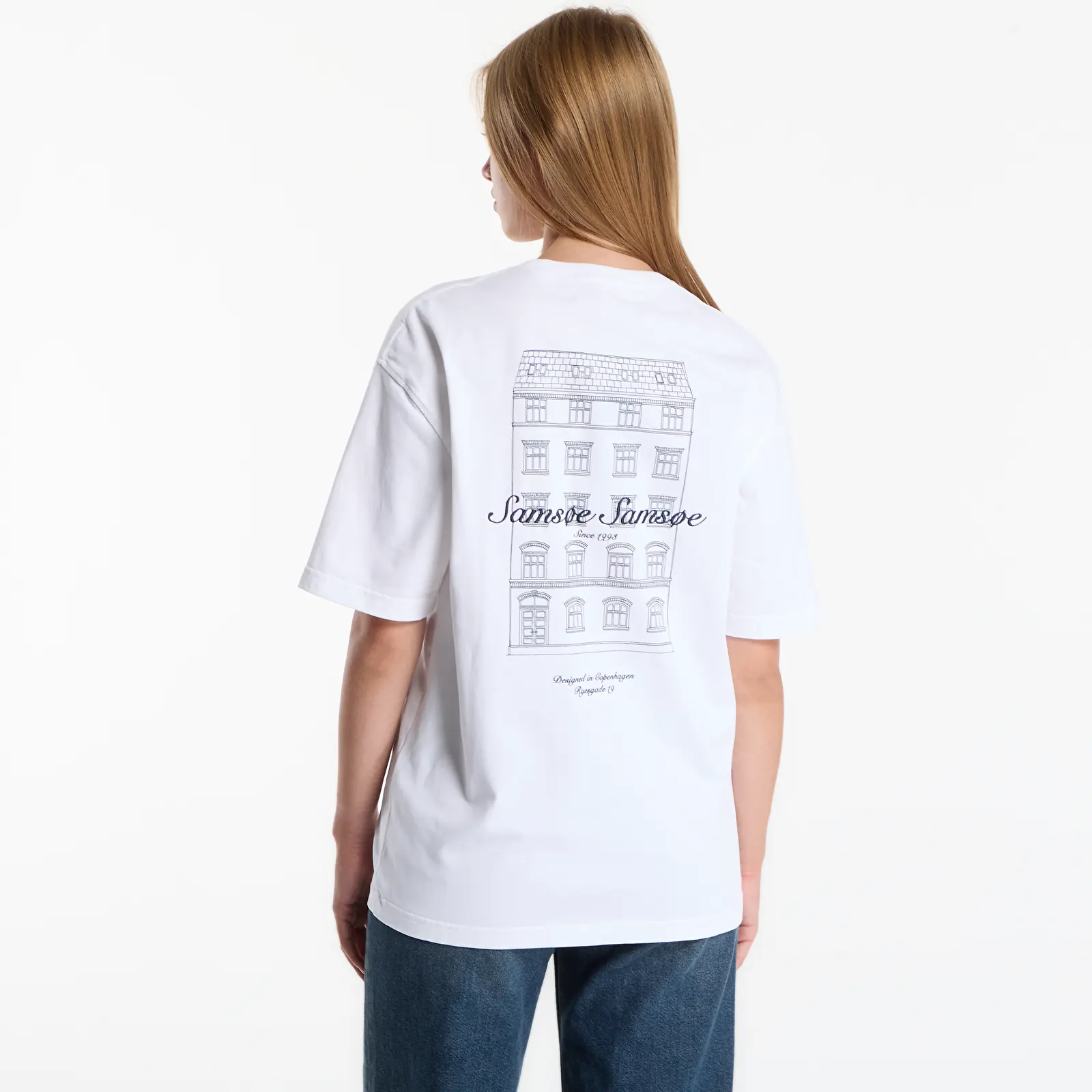 T-shirts Samsøe Samsøe Sauni T-shirt White Building