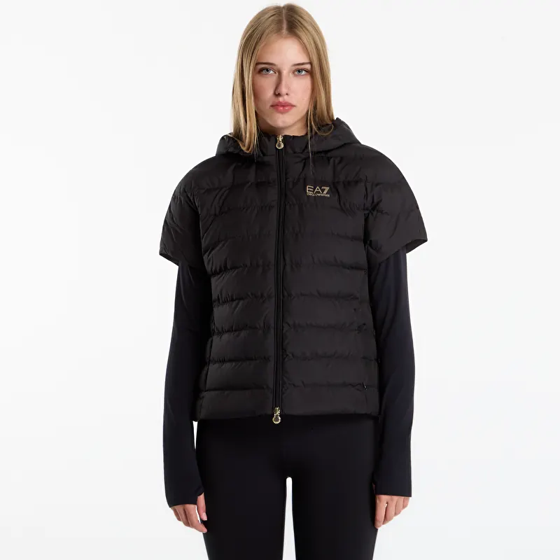 EA7 Emporio Armani Train Core Lady W Eco Down Jac Black Beauty