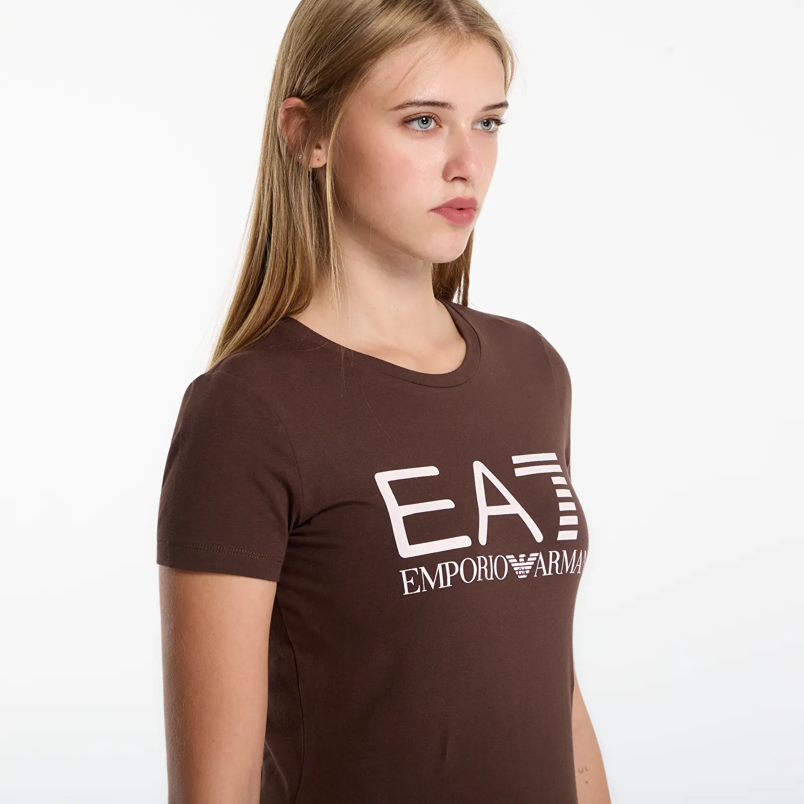T-särgid EA7 Emporio Armani Train Graphic Series W Tee Ss Chicory Coffee