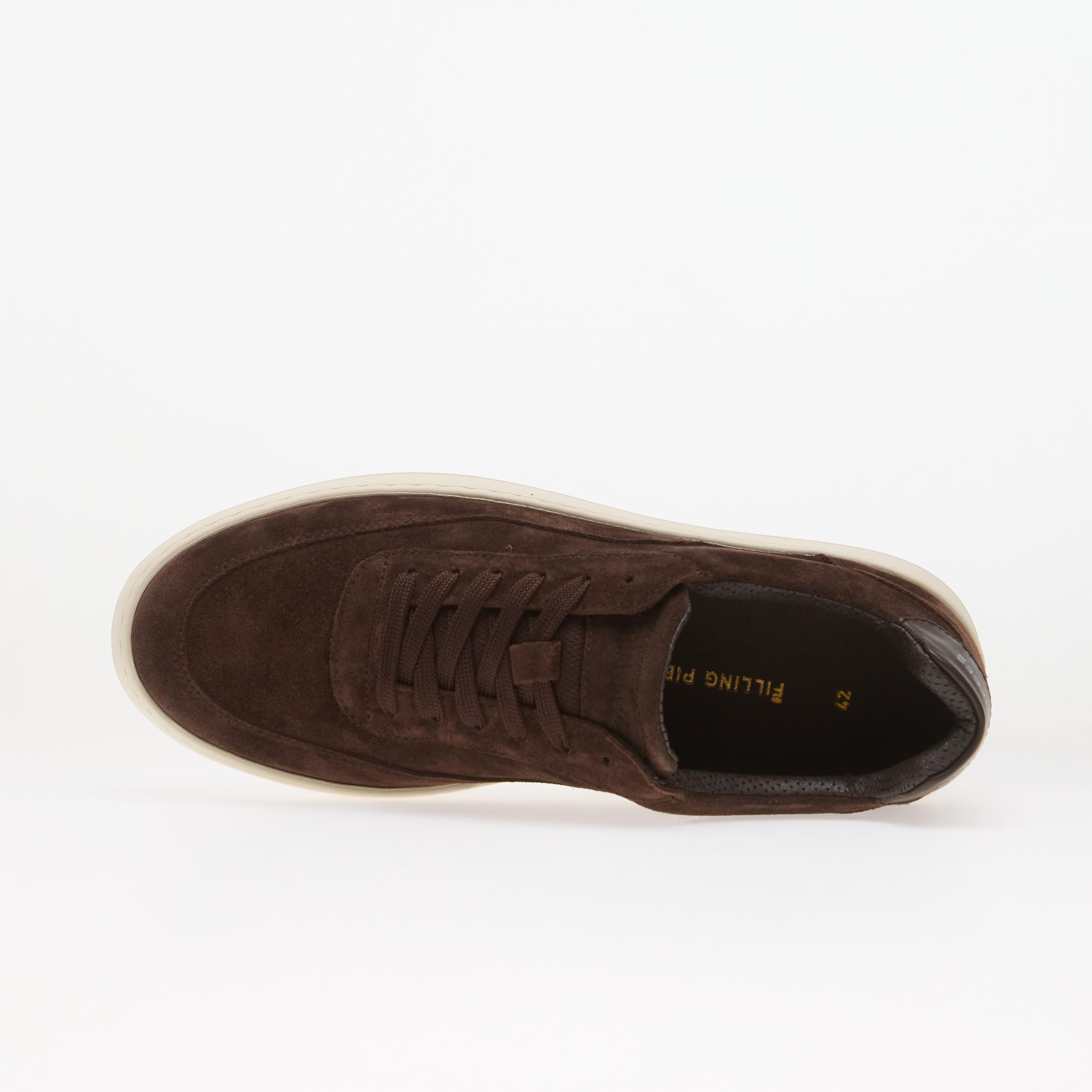 Filling Pieces Sneakers Filling Pieces Mondo Suede Chocolate EUR 44 - 4