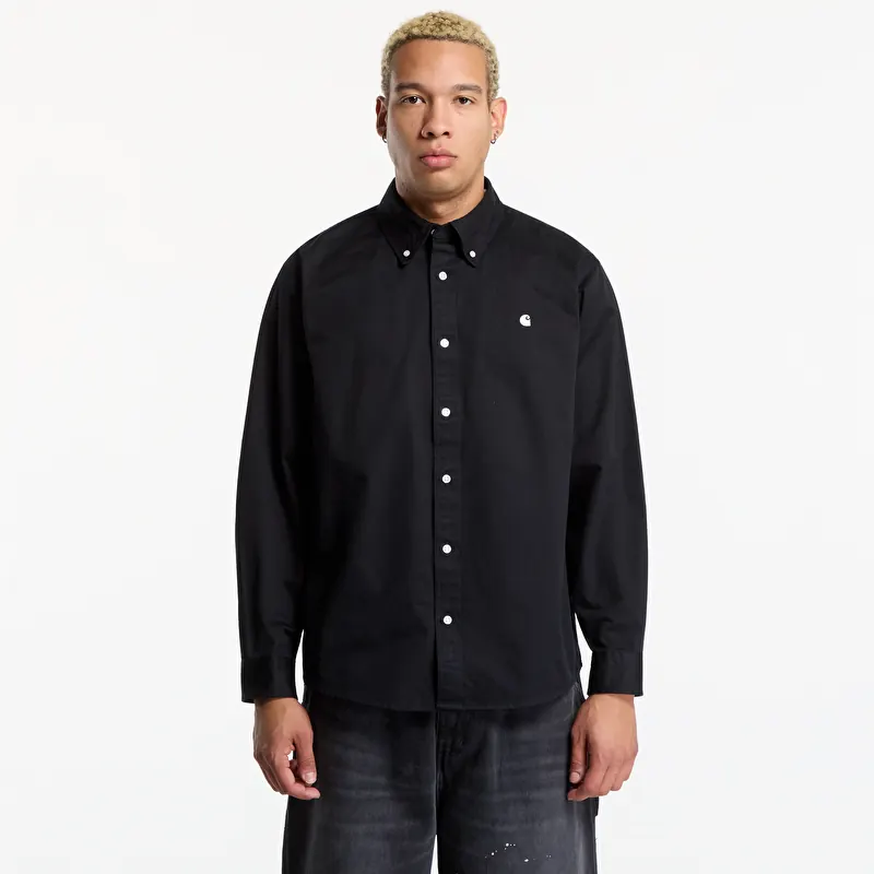 Shirt Carhartt WIP L/S OG Madison Shirt UNISEX Black