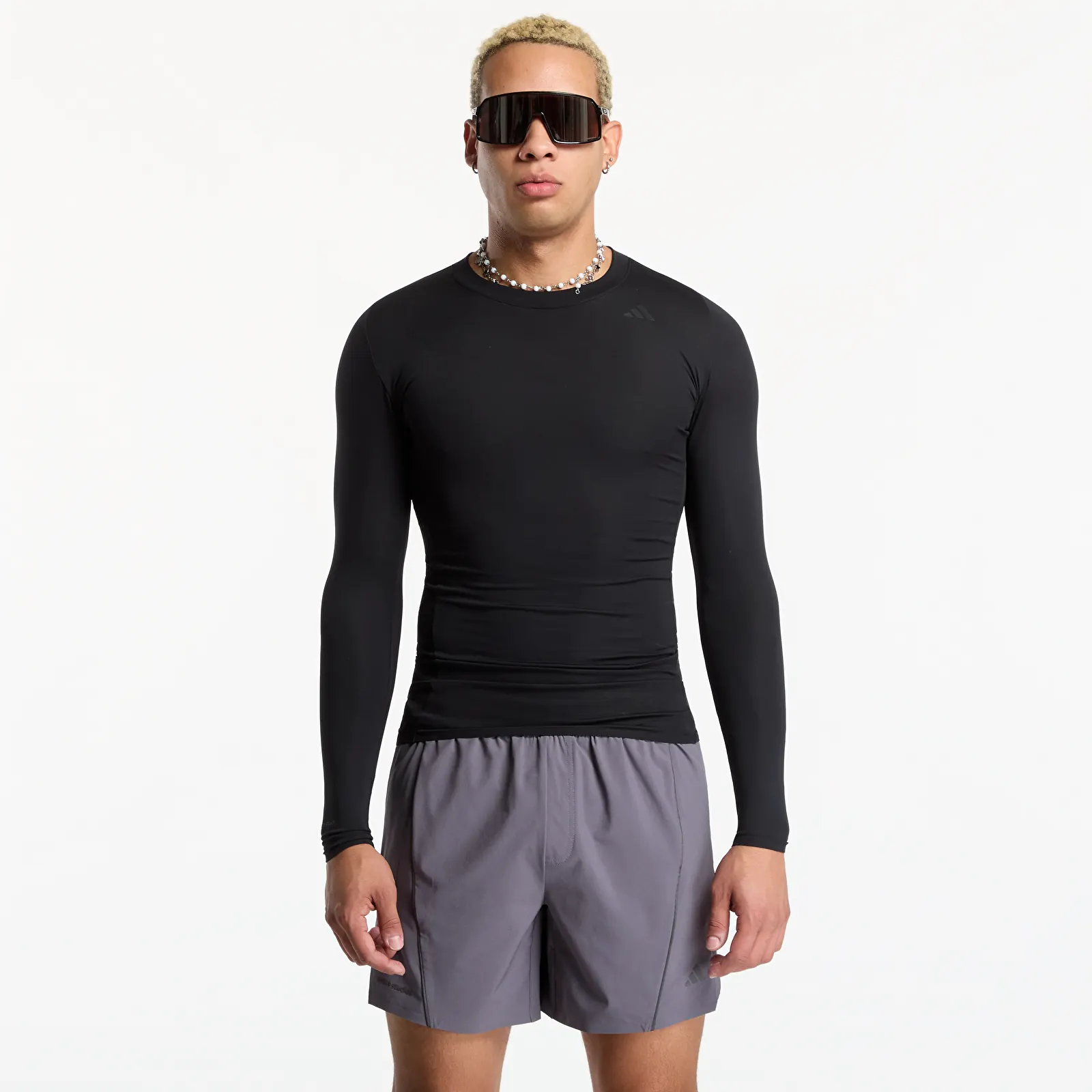 Men's T-shirts adidas x entire studios Techfit Training Long sleeve Black