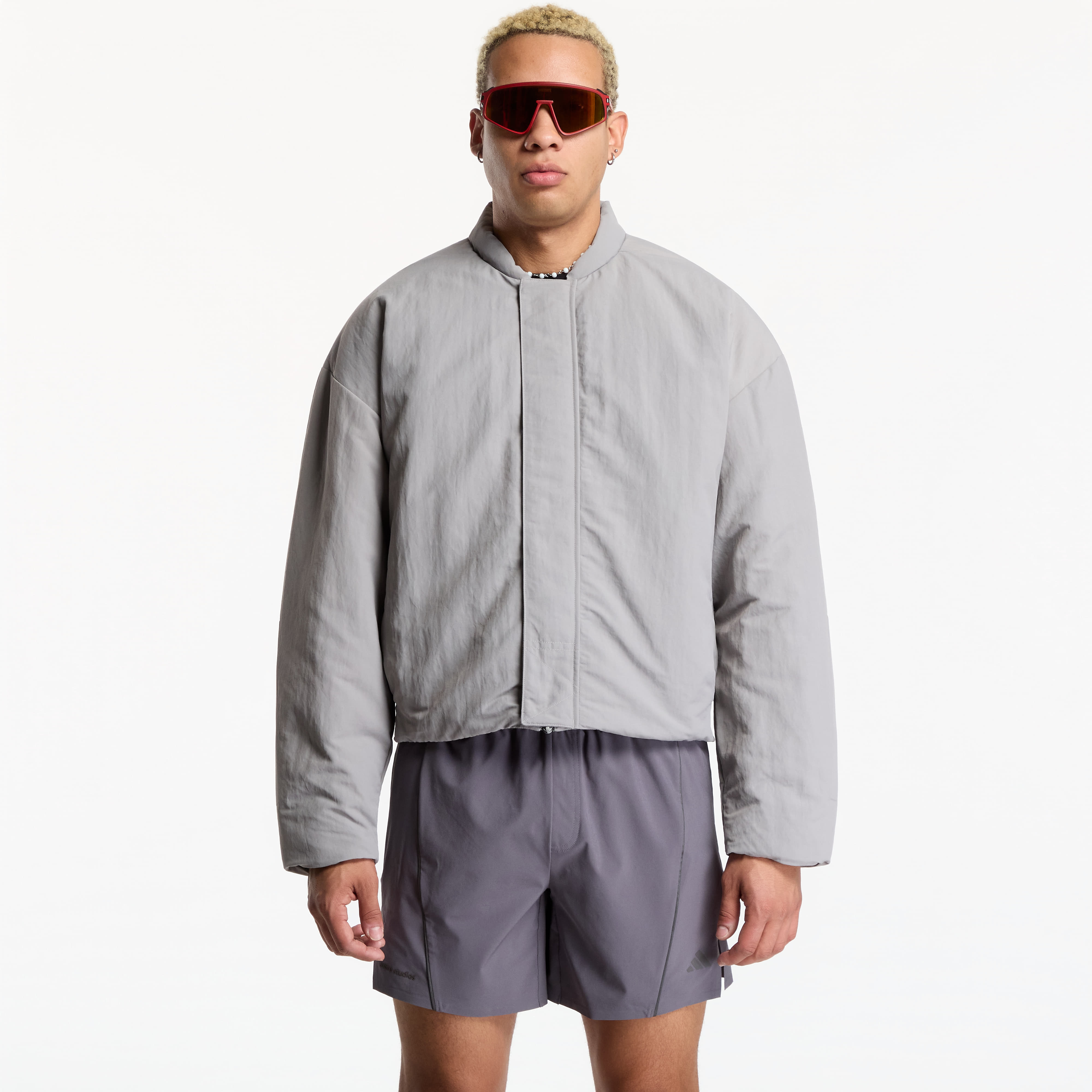 Bomber adidas x entire studios Z.N.E. Bomber Jacket Dove Grey XL