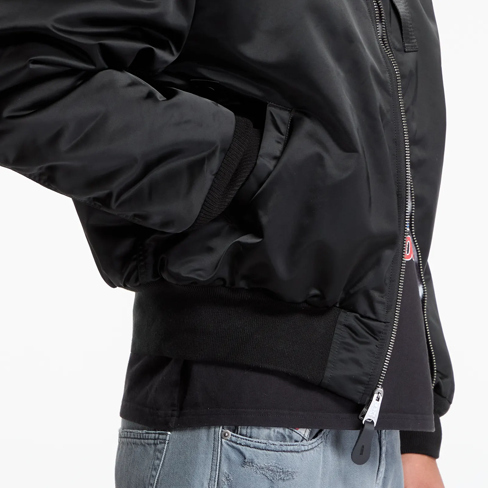 Pánské bombery Alpha Industries B-15 Reversible II UV Black