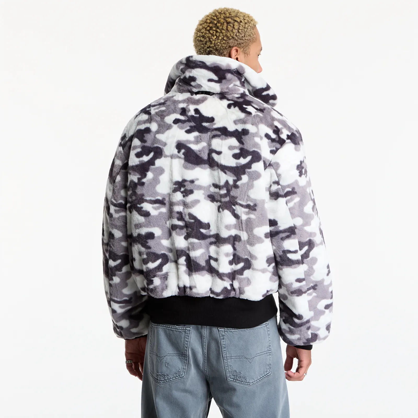 Pánské bombery Alpha Industries B-15 Reversible II UV Black