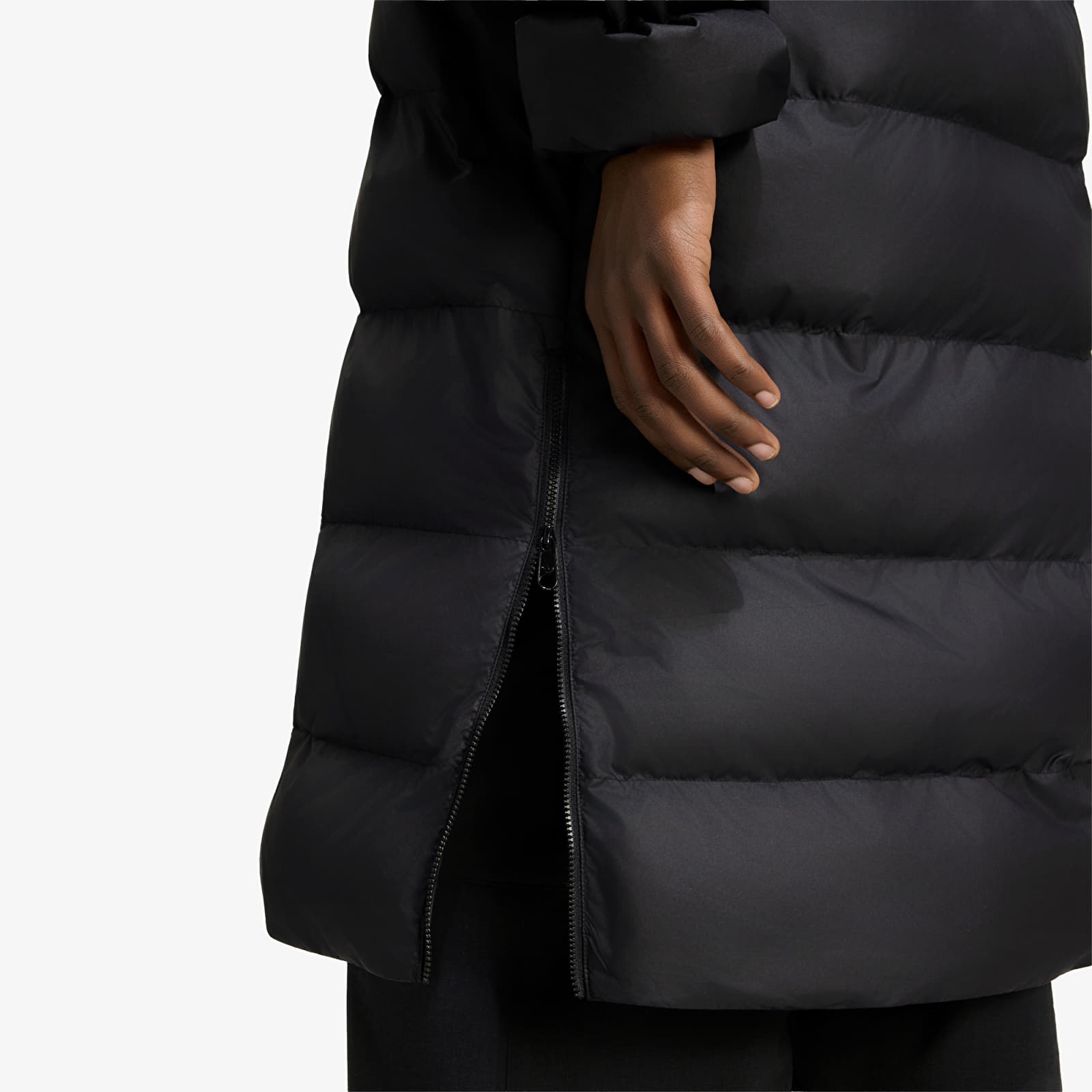 Pánske bundy adidas Long Regen Jacket Black