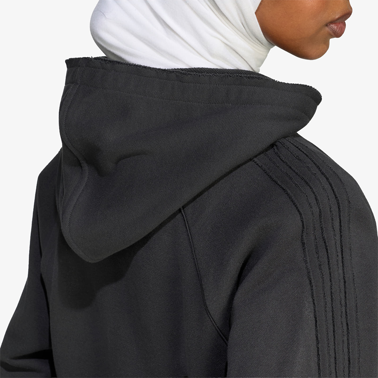 Vestes pour femmes adidas SST Double Front Hoody Black