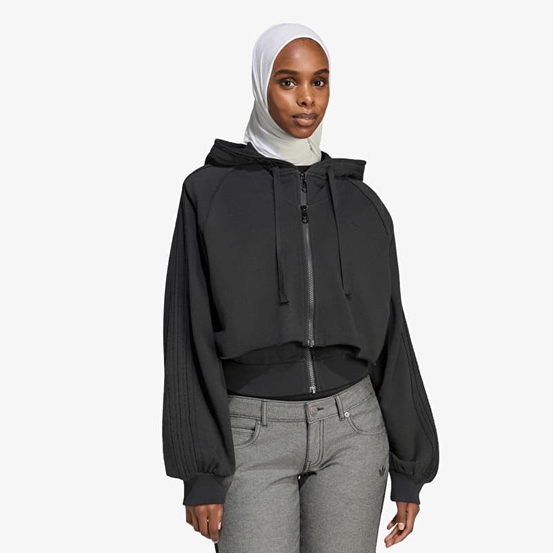 Jacket adidas SST Double Front Hoody Black
