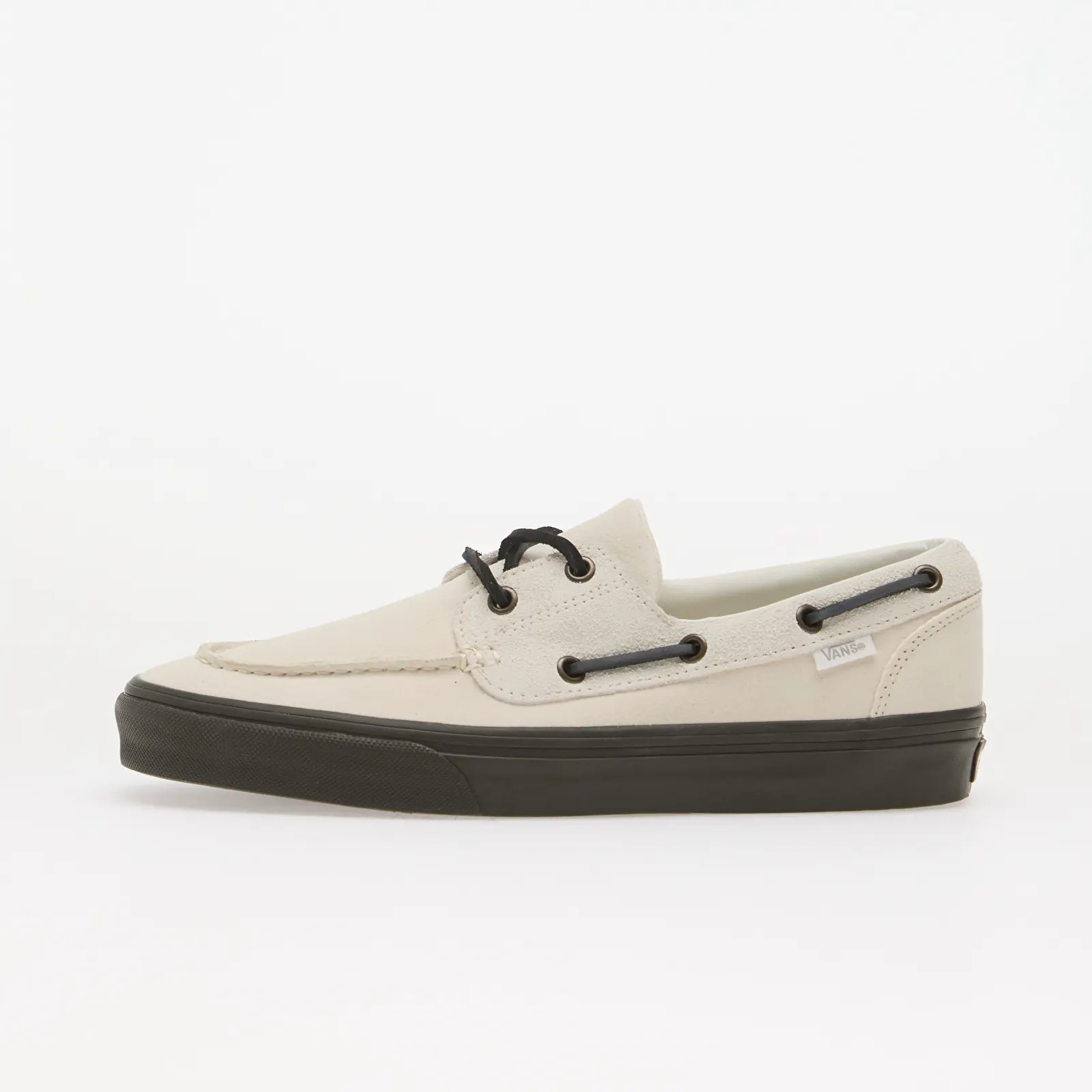Pánske tenisky a topánky Vans 2-Eyelet Boat Shoe Hairy Suede White